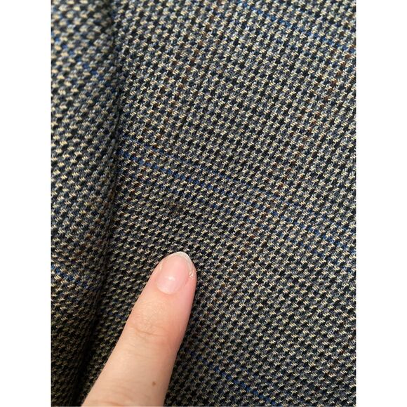 Joseph Abboud Nordstrom Brown Blue Tweed Sports Jacket, Blazer, Sz 41R, MP $300 - Picture 2 of 9
